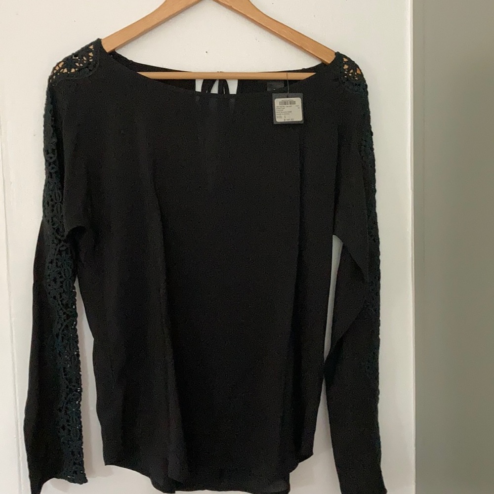 Club Monaco Silk Boat Neck Top